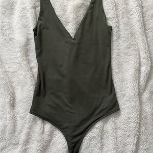 Women’s Reoria Olive Green Bodysuit